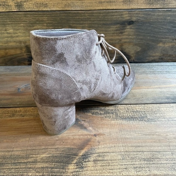madden Girl Torch Ankle Booties Taupe Size 8.5 - Picture 5 of 8